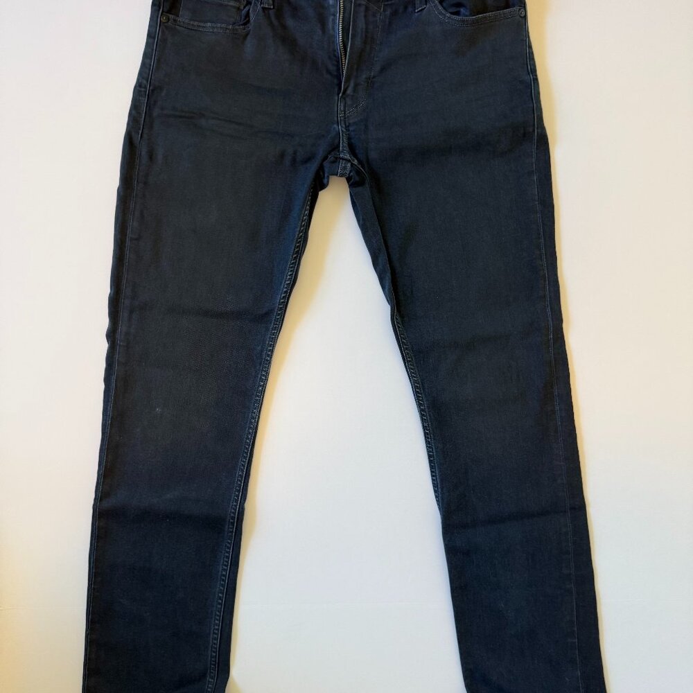 Paige Lennox Slim Jeans Size 32 Dark Indigo